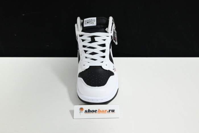 nike sb dunk high S*p*e by any means black