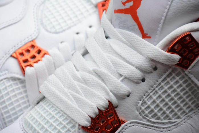 air jordan 4 retro metallic orange