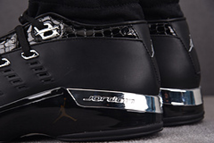 Jordan 17 OG Low Black Chrome 303891-004
