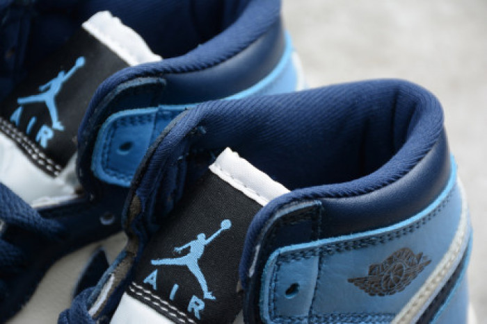 AIR JORDAN 1 RETRO HIGH OBSIDIAN UNC Kids-555088-140