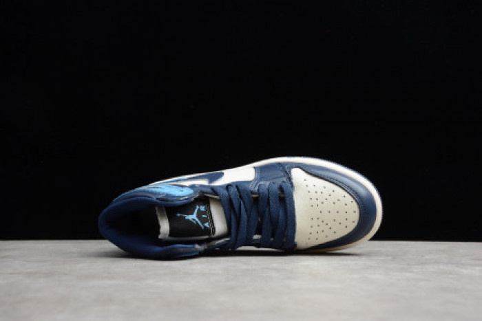AIR JORDAN 1 RETRO HIGH OBSIDIAN UNC Kids-555088-140