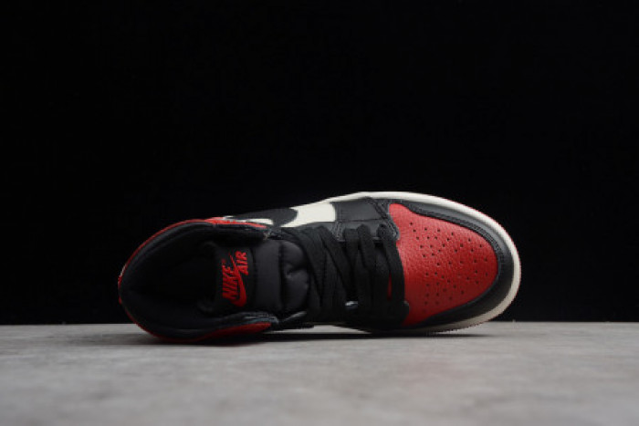 AIR JORDAN 1 RETRO HIGH BRED TOE OG Kids-555088-610