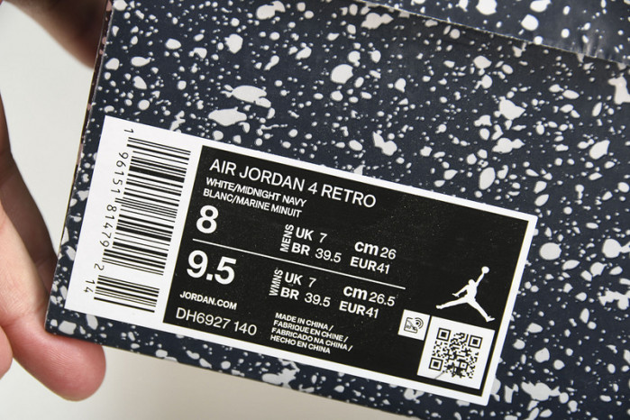 air jordan 4 midnight navy dh6927-140