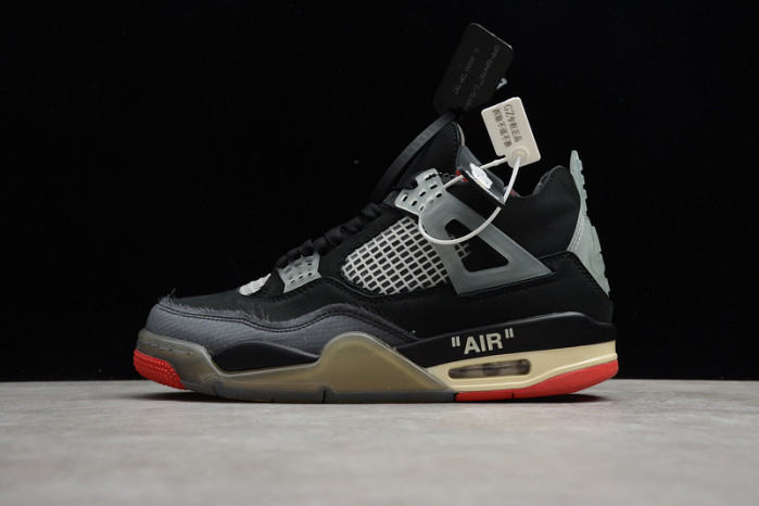 fw x air jordan 4 “bred” cv9388-001